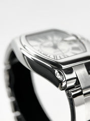 Cartier Roadster Large Silver Dial Men’s Stainless Steel Automatic Watch 2510