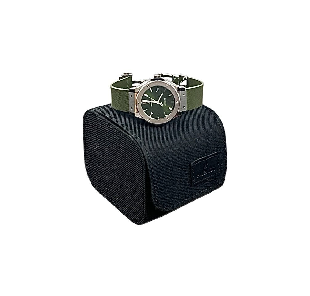 Hublot Classic Fusion Green Dial Titanium 38mm Auto Men's Watch - 565.NX.8970.LR