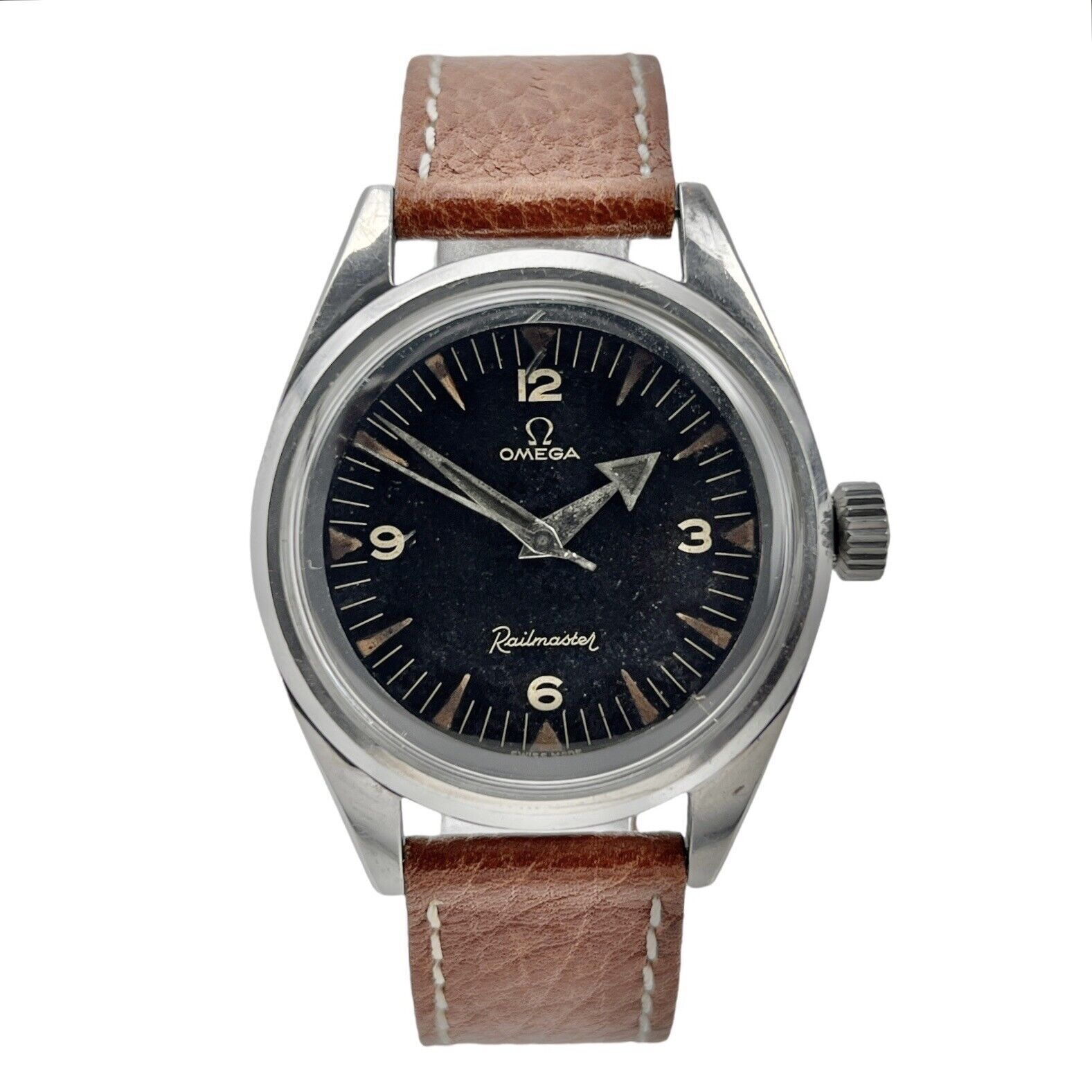 Omega railmaster vintage hotsell