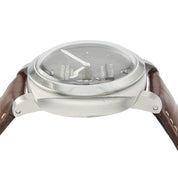 Panerai Luminor 8 Days GMT Black Dial Steel 44mm Manual Wind Mens Watch PAM00233
