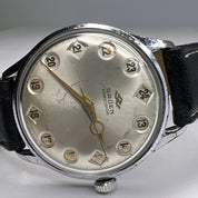 Vintage 35mm Gruen Precision Airflight Steel Watch w/ 510 RSS 17J Jump Hour