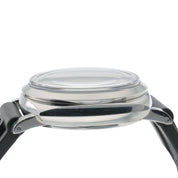Panerai Marina Militare Black Dial Steel 47mm Manual Wind Mens Watch PAM00673