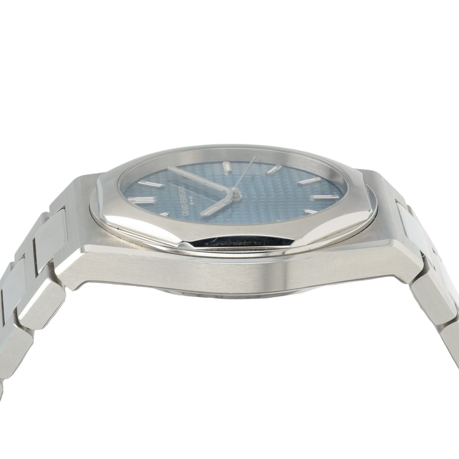 Girard Perregaux Laureto 50th Anniversary Blue Dial Stainless Steel 39mm 81008