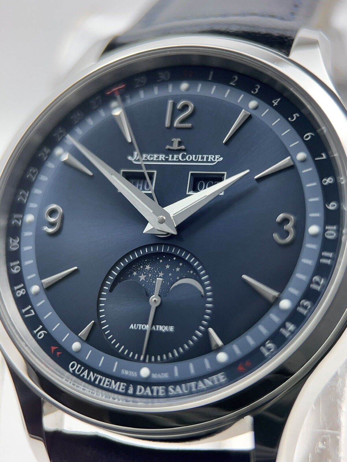 2022  Jaeger Lecoultre Watch Master Control Calendar Q4148480 Blue Dial - B/P