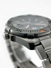 TAG Heuer Aquaracer Bamford Titanium 43mm WAY208F. BF0638 Black Dial Men's Watch