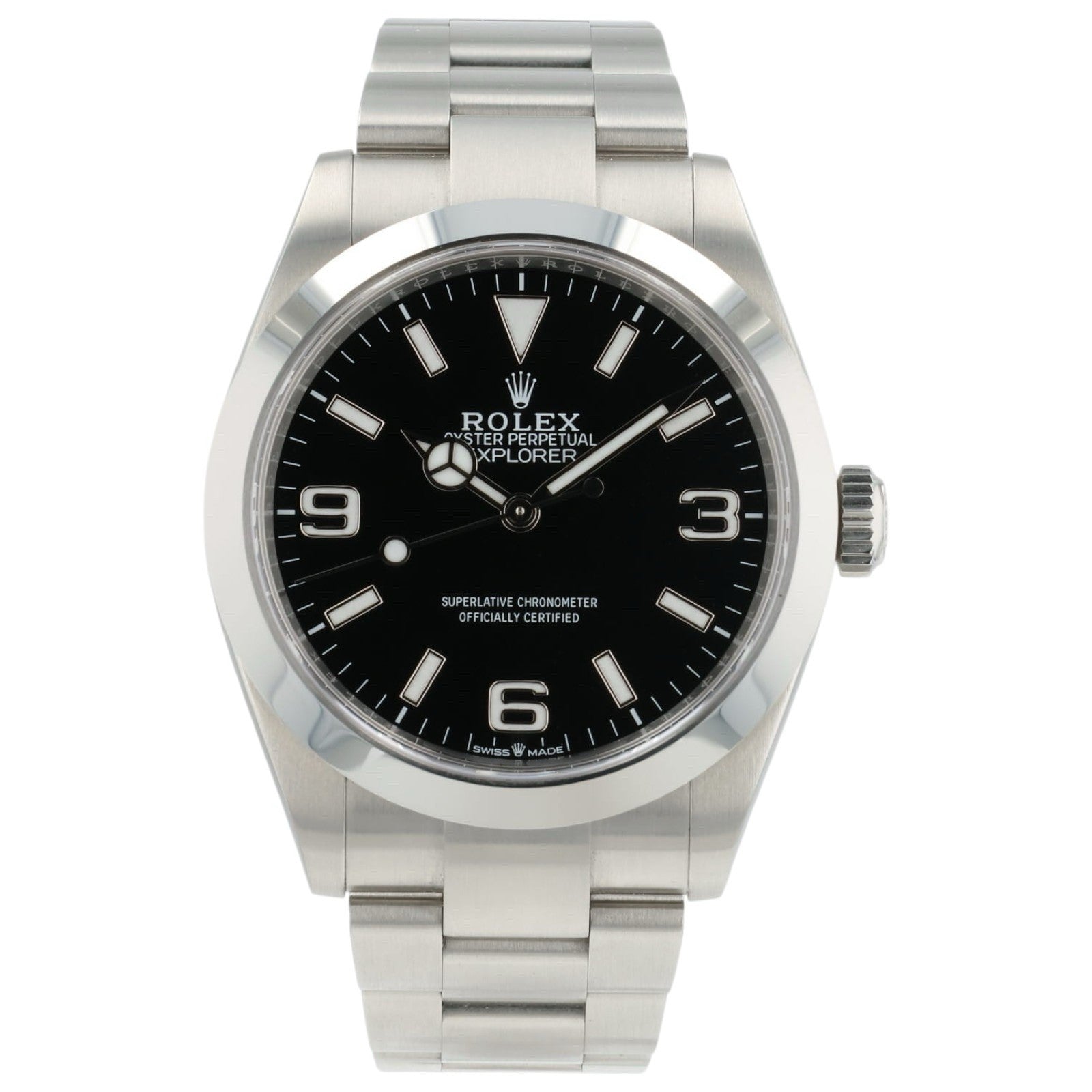 Rolex Explorer Black Dial Stainless Steel 40mm Automatic Movement Men’s 224270