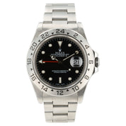 Rolex Explorer II Black Dial Steel 40mm Automatic Men's Watch 16570 - Box/Paper