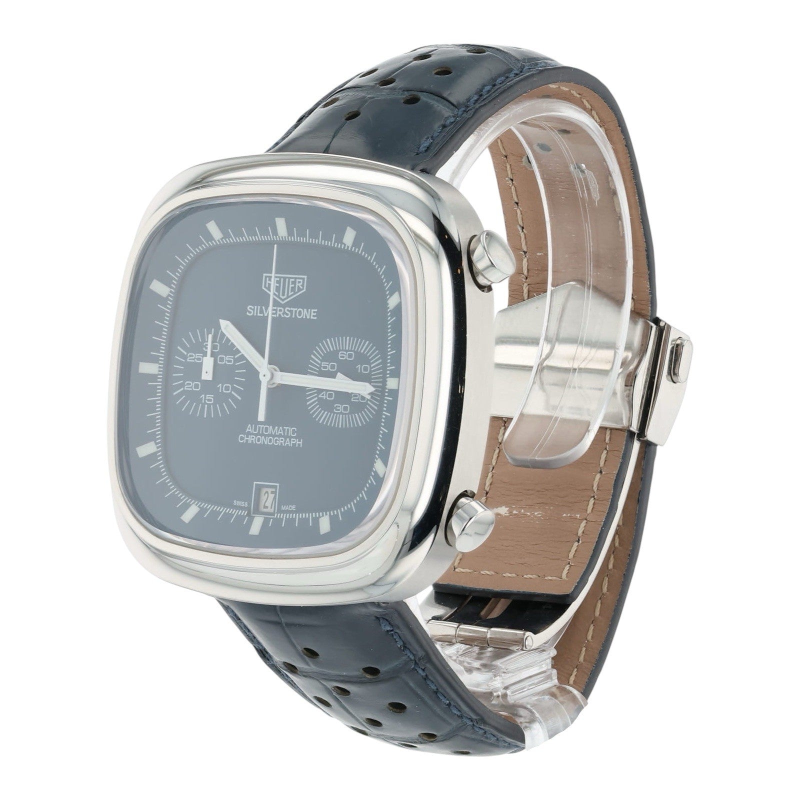 Tag Heuer Silverstone Stainless Steel Blue Dial 42mm Automatic Men’s CAM2110