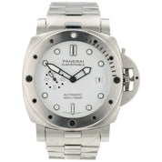Panerai Submersible White Dial Stainless Steel 44mm Automatic Mens PAM01226