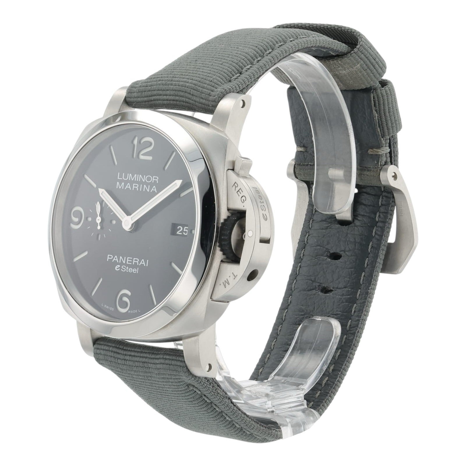 Panerai Luminor Marina Grigio Roccia Steel Gradient Dial 44mm Automatic PAM01358