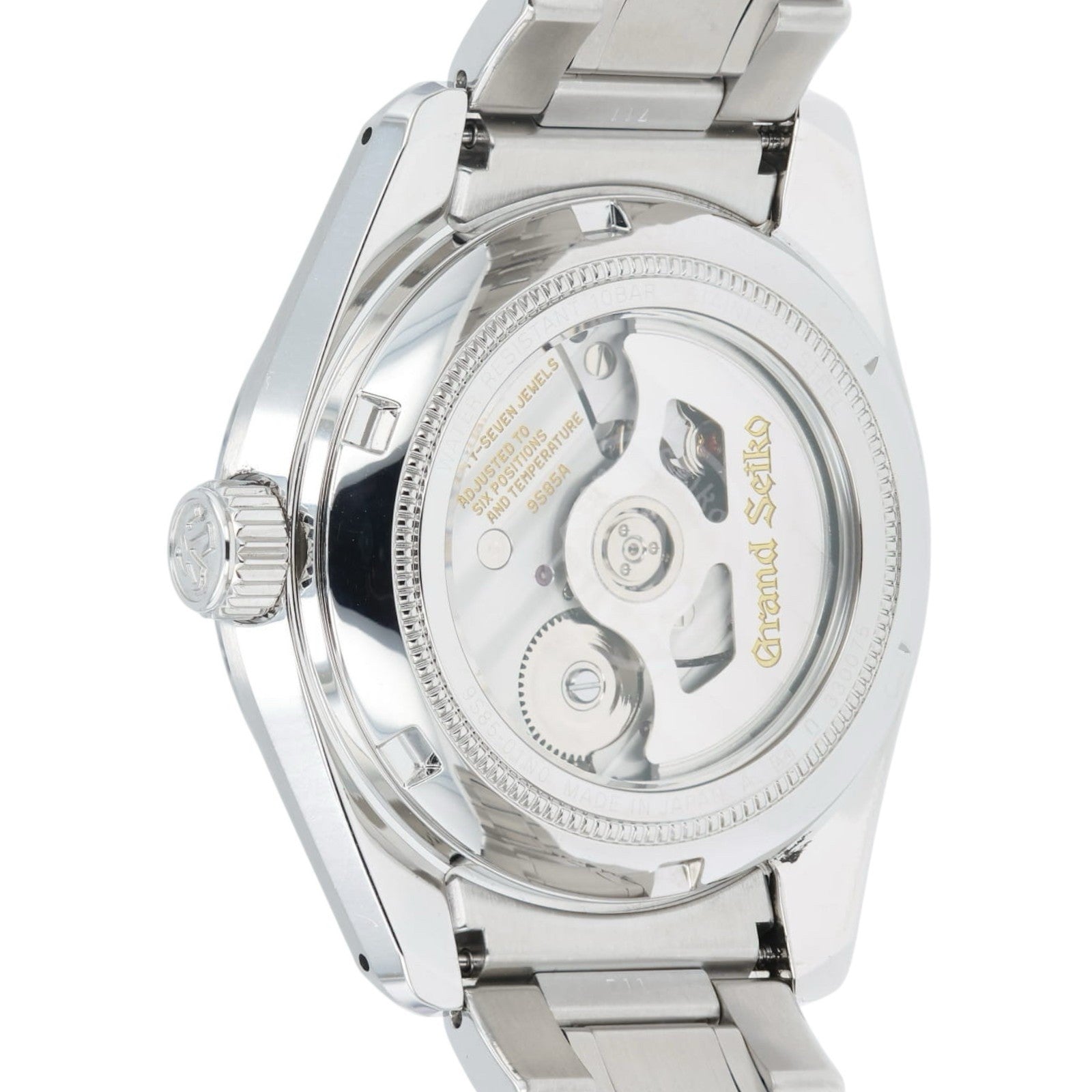 Grand Seiko Heritage Black Dial Stainless Steel 40mm Automatic Men’s SBGH301