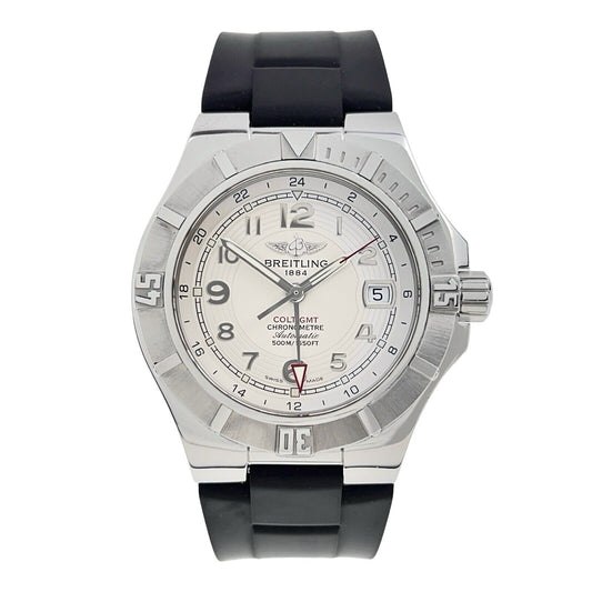 Breitling Colt GMT Stainless Steel 41mm Automatic Men’s Watch A32370