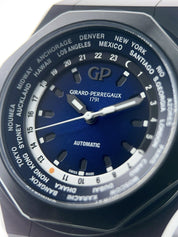 Girard Perregaux Titanium Blue Dial 44mm Automatic Men’s Watch 81065-21-491-FH6A