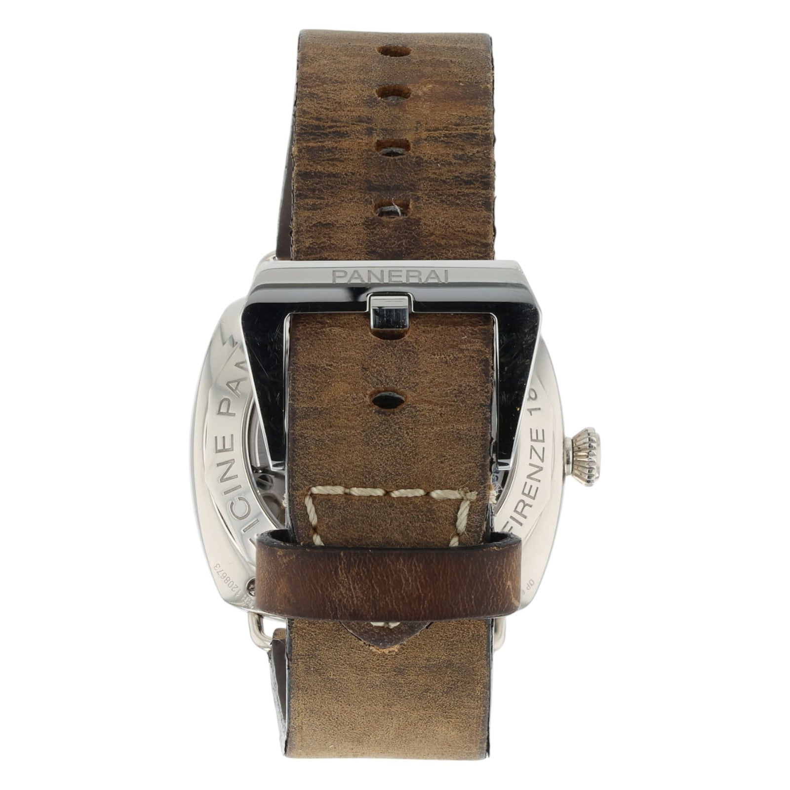 Panerai Radiomir 10 Days GMT Black Dial 45mm 18k White Gold Automatic PAM00235