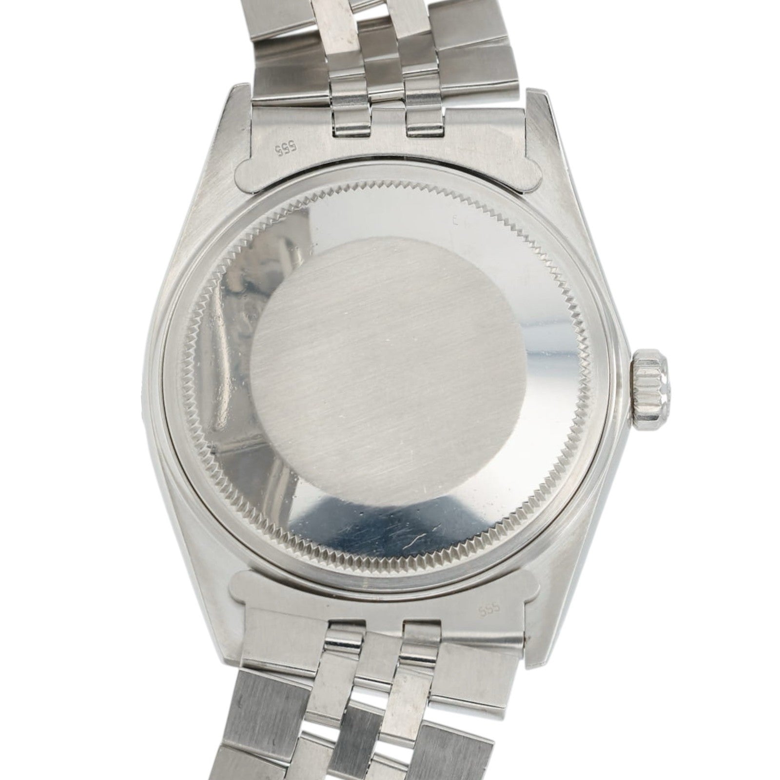 Rolex Datejust Silver Tapestry Dial Stainless Steel 36mm Automatic Men’s 16030