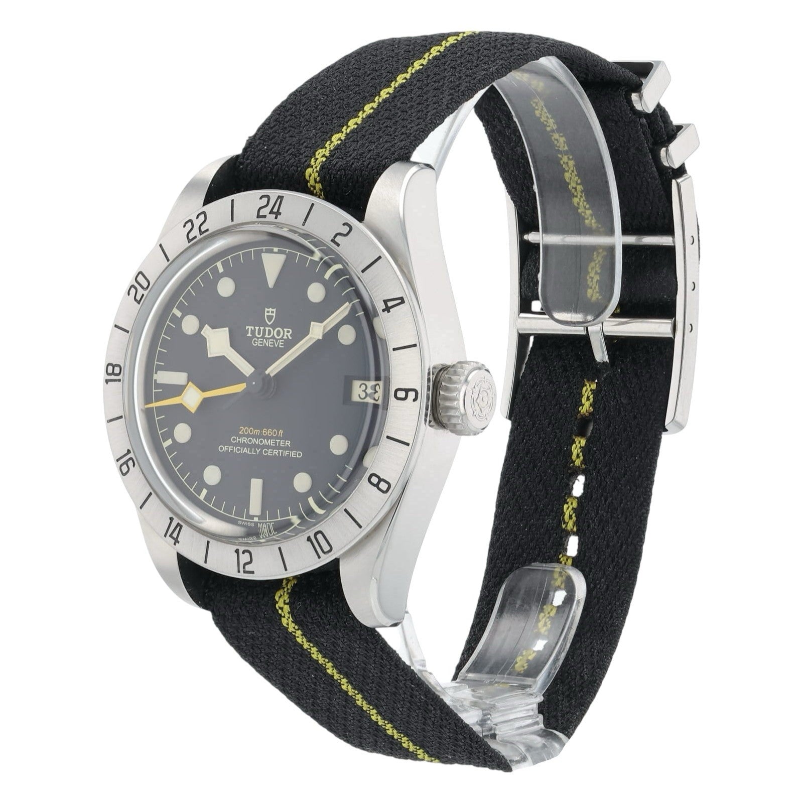 Tudor Black Bay Pro Stainless Steel Black Dial 39mm Automatic Mens Watch 79470