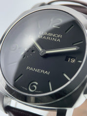 Panerai Luminor Marina 1950 Steel Black Dial 44mm Automatic Men’s Watch PAM00312