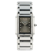 Patek Philippe Twenty Gray Dial Stainless Steel 25mm Quartz Women's Watch 4910