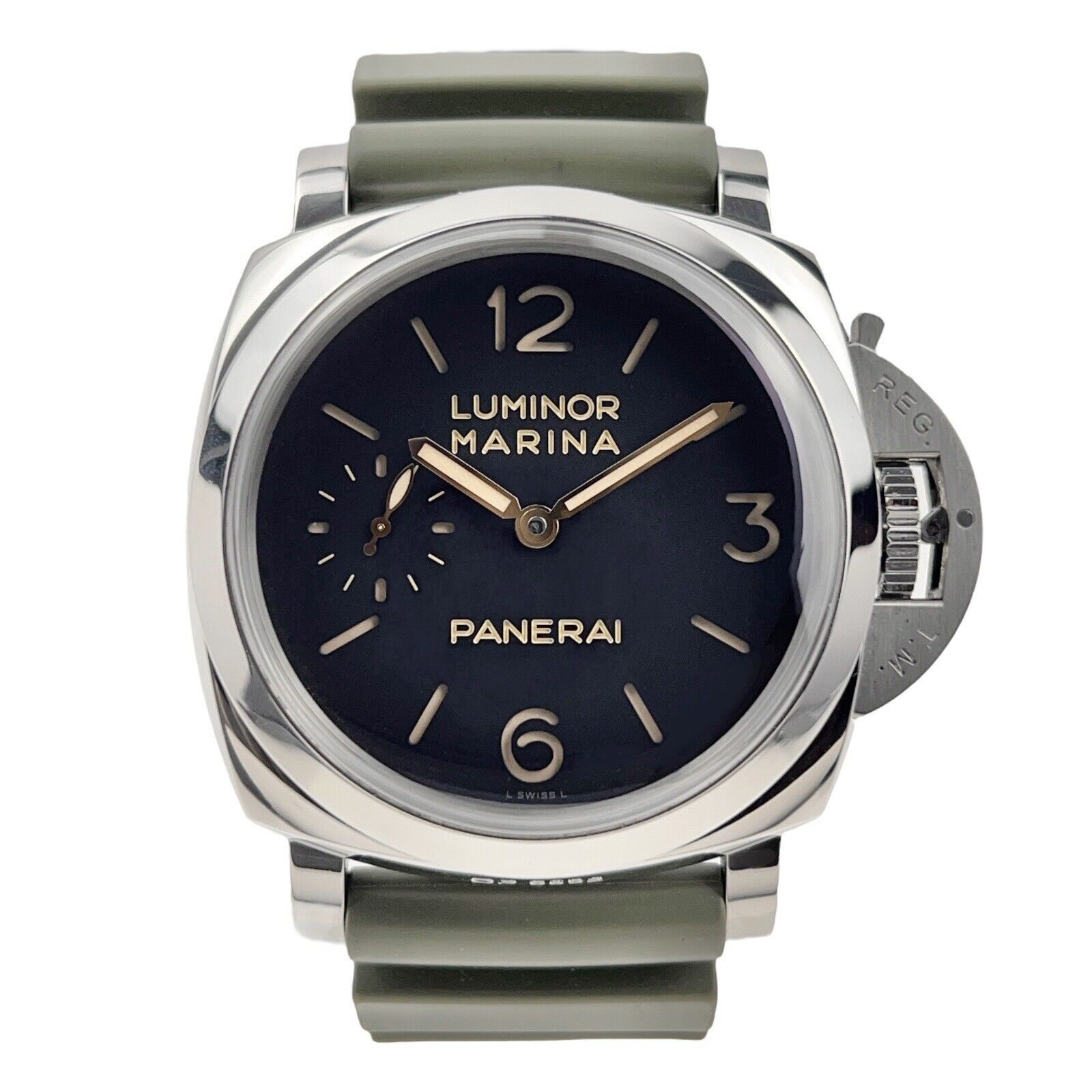 PANERAI Luminor Marina 1950 3 Days PAM00422 Hand Winding Men's Watch Black Dial