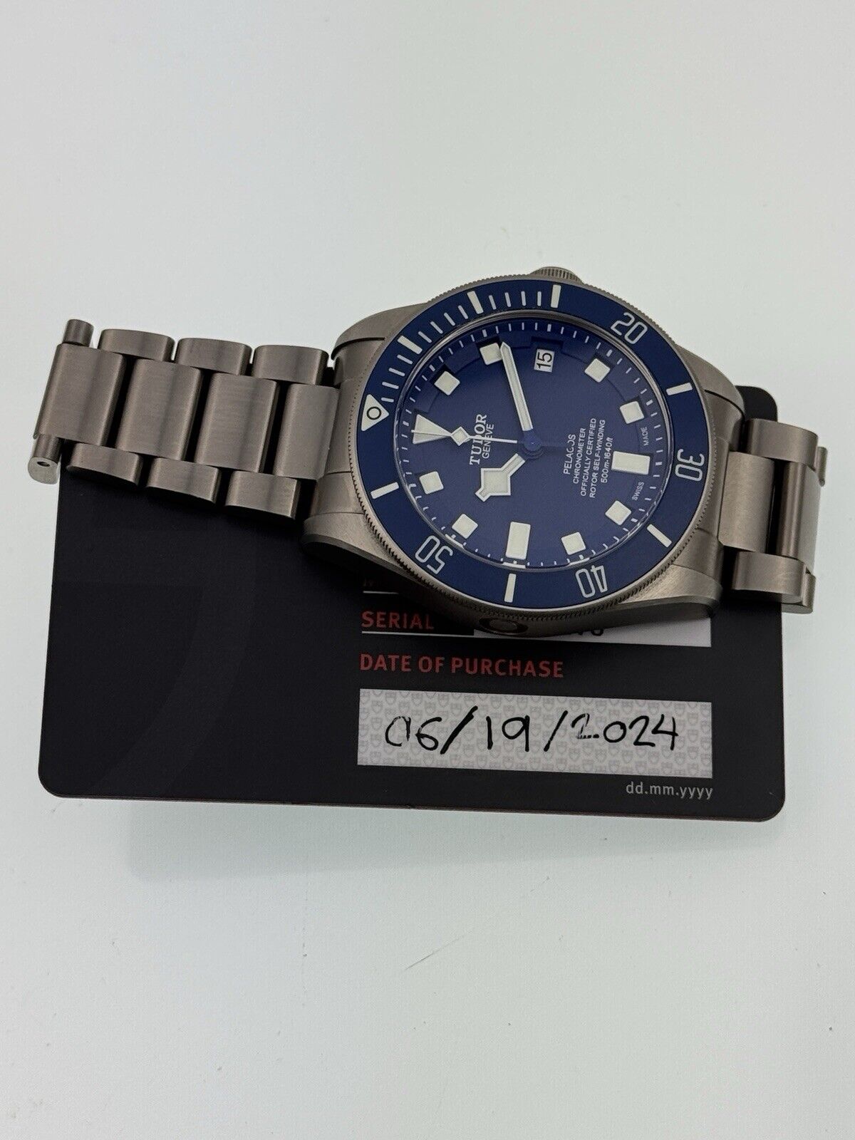 2024 Tudor Pelagos Blue Titanium 42mm 25600TB Automatic Diver Automatic Watch