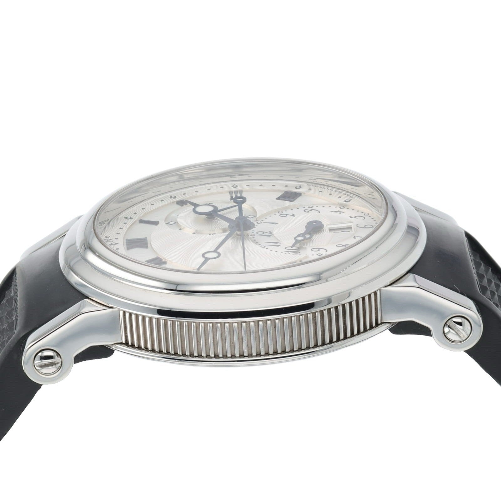 Breguet Marine GMT Silver Dial Stainless Steel 43mm Automatic Mens Watch 5857