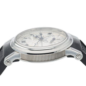 Breguet Marine GMT Silver Dial Stainless Steel 43mm Automatic Mens Watch 5857