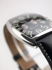 Franck Muller Milan AC Stainless Steel Black Dial 31mm Automatic Mens Watch 2852