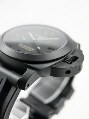 Panerai Luminar 1950 3 Days GMT Automatic 44mm Black Dial PAM01441 -  B&P