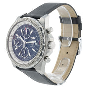 Breitling Bentley GT Black Dial Stainless Steel 44mm Automatic Mens Watch A13363