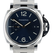 Panerai Luminor Blue Dial Stainless Steel 42mm Automatic Men’s Watch PAM01124