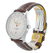 Breitling Navitimer Stainless Steel Silver Dial 41mm Automatic Mens Watch A17326