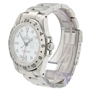 Rolex Explorer II White Dial Stainless Steel 40mm Automatic Men’s Watch 16570