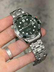 2025 Omega Seamaster Green Dial Steel 42mm Automatic Mens 210.30.42.20.10.001
