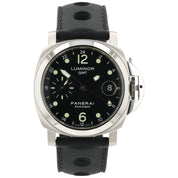 Panerai Luminor GMT Black Dial Stainless Steel 40mm Automatic Mens PAM00159