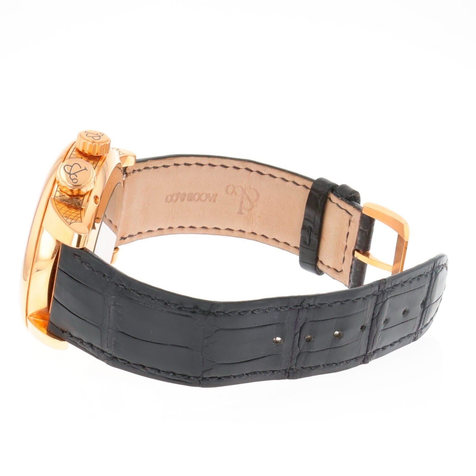 Jacob & Co. Caligula 18k Rose Gold Grey & Multicolor Dial 45mm Automatic Mens