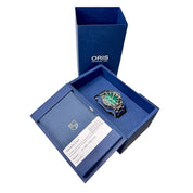 Oris Aquis Date Stainless Steel Green Dial 42mm Automatic Men’s Watch 7769