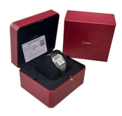 Cartier Santos Stainless Steel Silver Dial 35mm Automatic Men's Watch WSSA0029