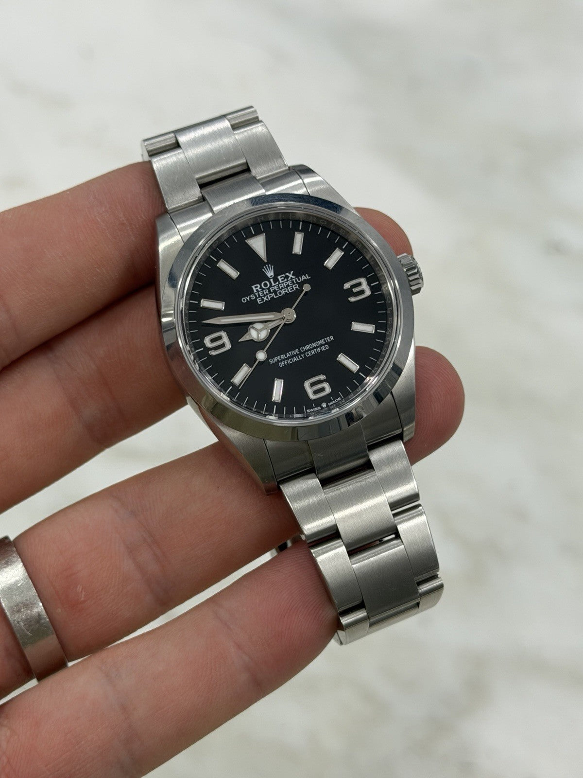 2021 Rolex Explorer Steel Black 36mm Automatic Men’s Watch 124270 - W/ Papers