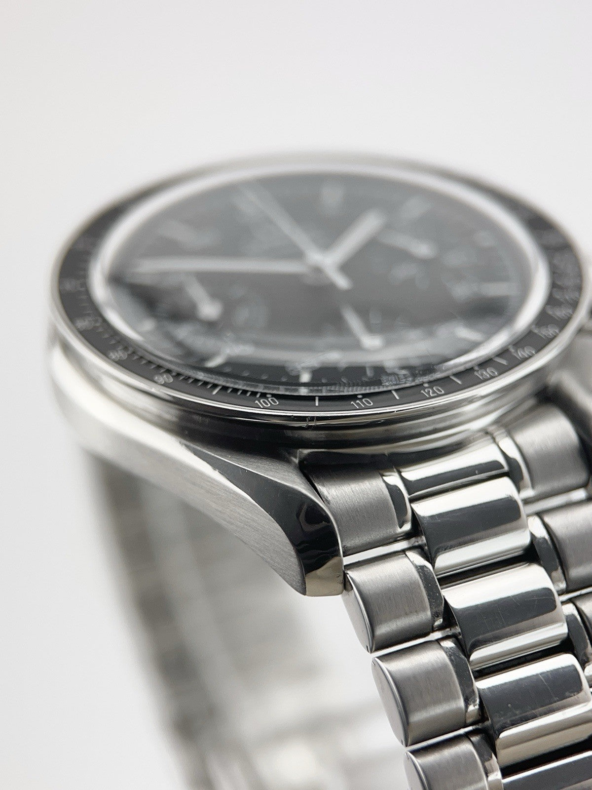 Omega Speedmaster Stainless Steel Black Dial 39mm Automatic Men's Watch 3510.50