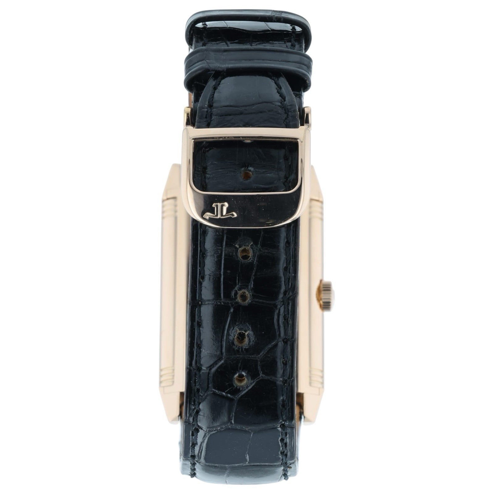 Jaeger LeCoultre Reverso 18k Rose Gold Silver Dial 26mm Manual Wind Q2752420