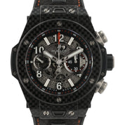 Hublot Carbon Fiber Big Bang Unico Skeleton Dial Carbon 45mm Mens 411.QX.1170.RX