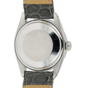 Rolex Oyster Perpetual Date Gray Dial Steel 34mm Auto Unisex Watch 1501