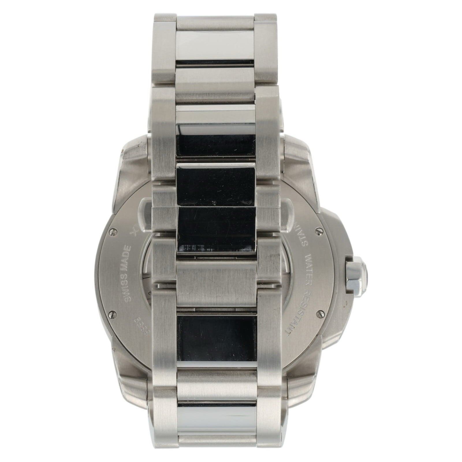 Cartier Calibre de Cartier Silver Dial Stainless Steel 42mm Automatic Mens 3389