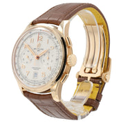 Breitling Premier Cream Dial 18k Rose Gold 42mm Automatic Men’s Watch RB0145