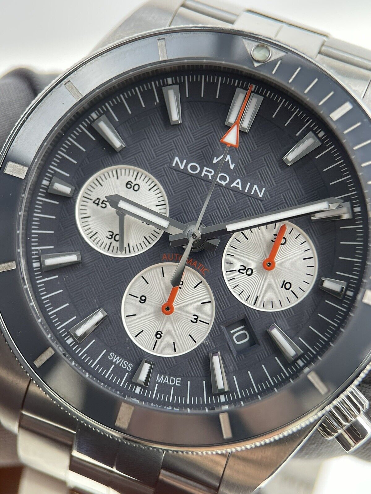 NORQAIN N1200 ADVENTURE SPORT Chronograph Mens Automatic Watch