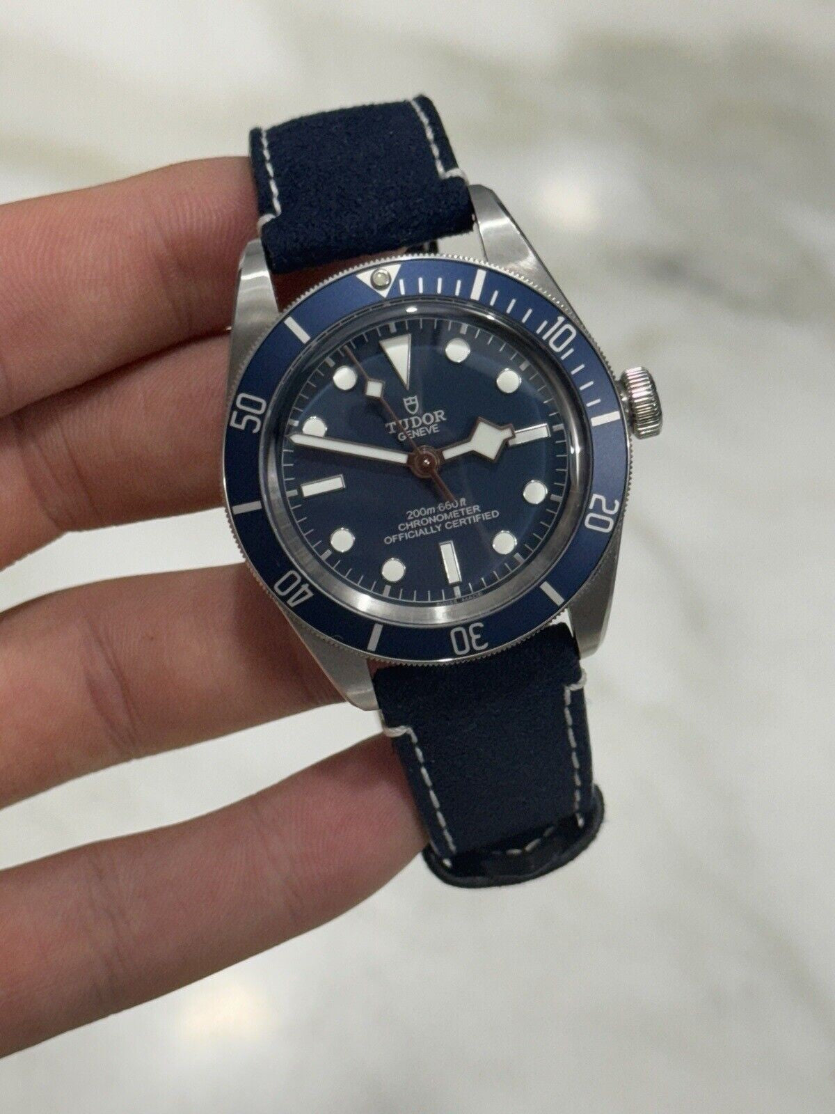 2022 Tudor Black-Bay Stainless Steel Blue 39mm Automatic Men’s Watch 79030B