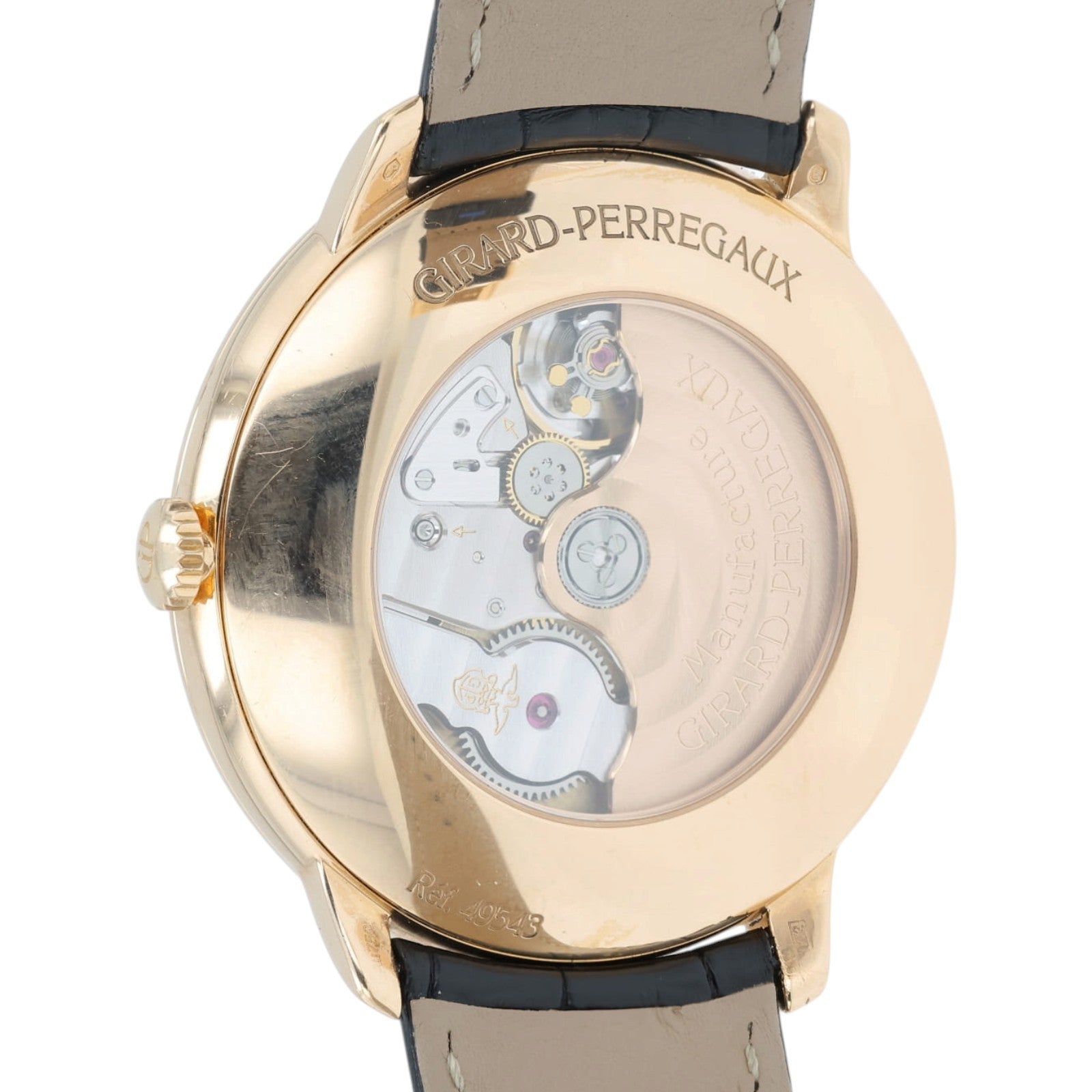 Girard Perregaux 1966 Brown Dial 18K Rose Gold 41mm Automatic Swiss Made 49543