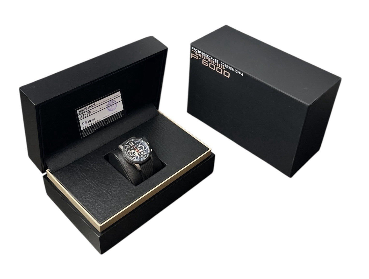 Porsche Design Dashboard Titanium Black Dial 42mm Automatic Mens 6612.15/3