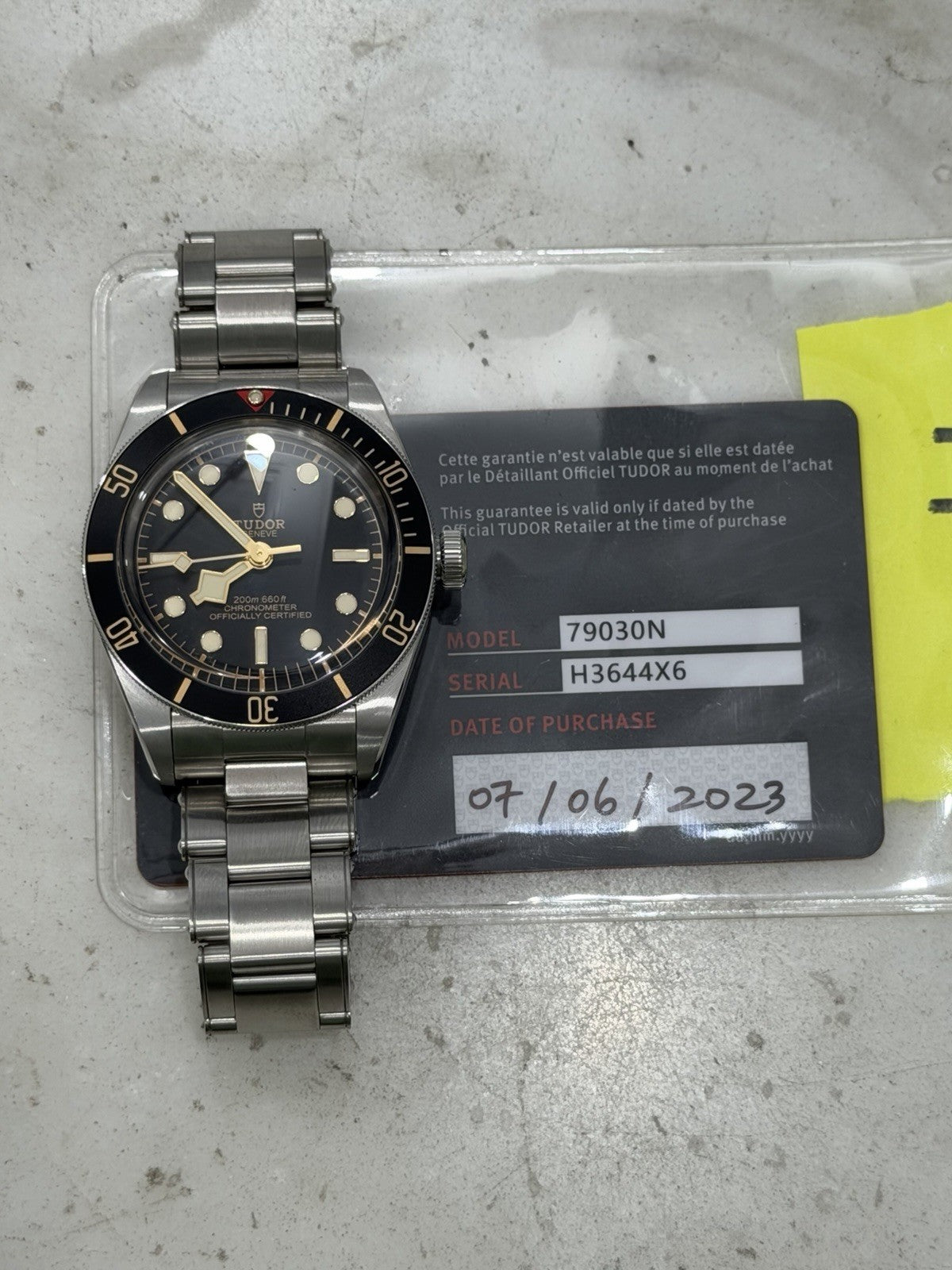 2023 Tudor Black Bay 58 Men's Watch 79030N 39mm Automatic - Box and Papers