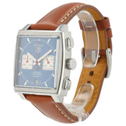 Tag Heuer Monaco Blue Dial Stainless Steel 39mm Automatic Men’s Watch CAW2111